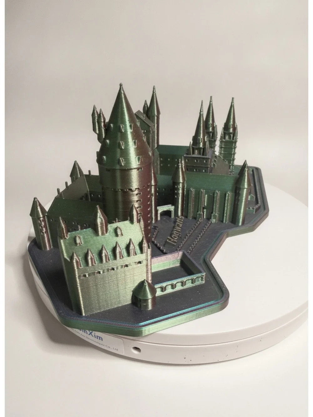 3D Printed Hogwarts Castle Model